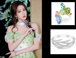 梦幻鎏光，清丽优雅 弦子《有歌第二季》录制现场造型赏析